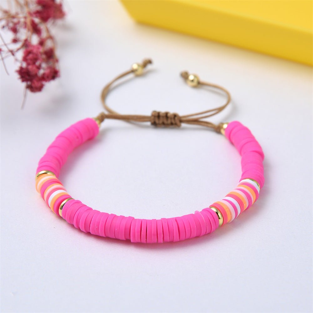 Adjustable Beaded Bracelet - Rebel Rain