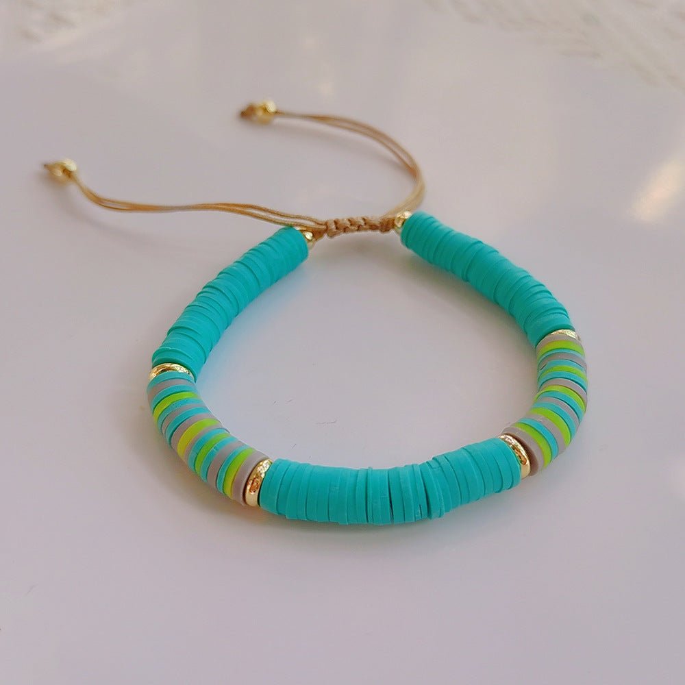 Adjustable Beaded Bracelet - Rebel Rain