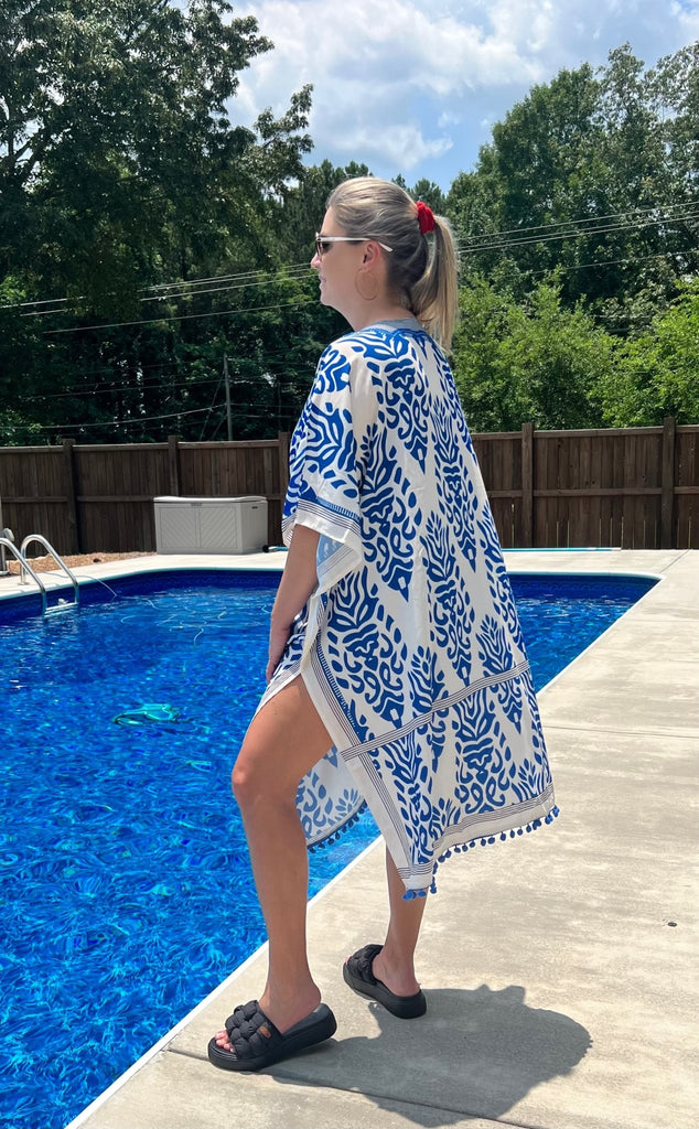 Koko Kimono-Blue - Rebel Rain