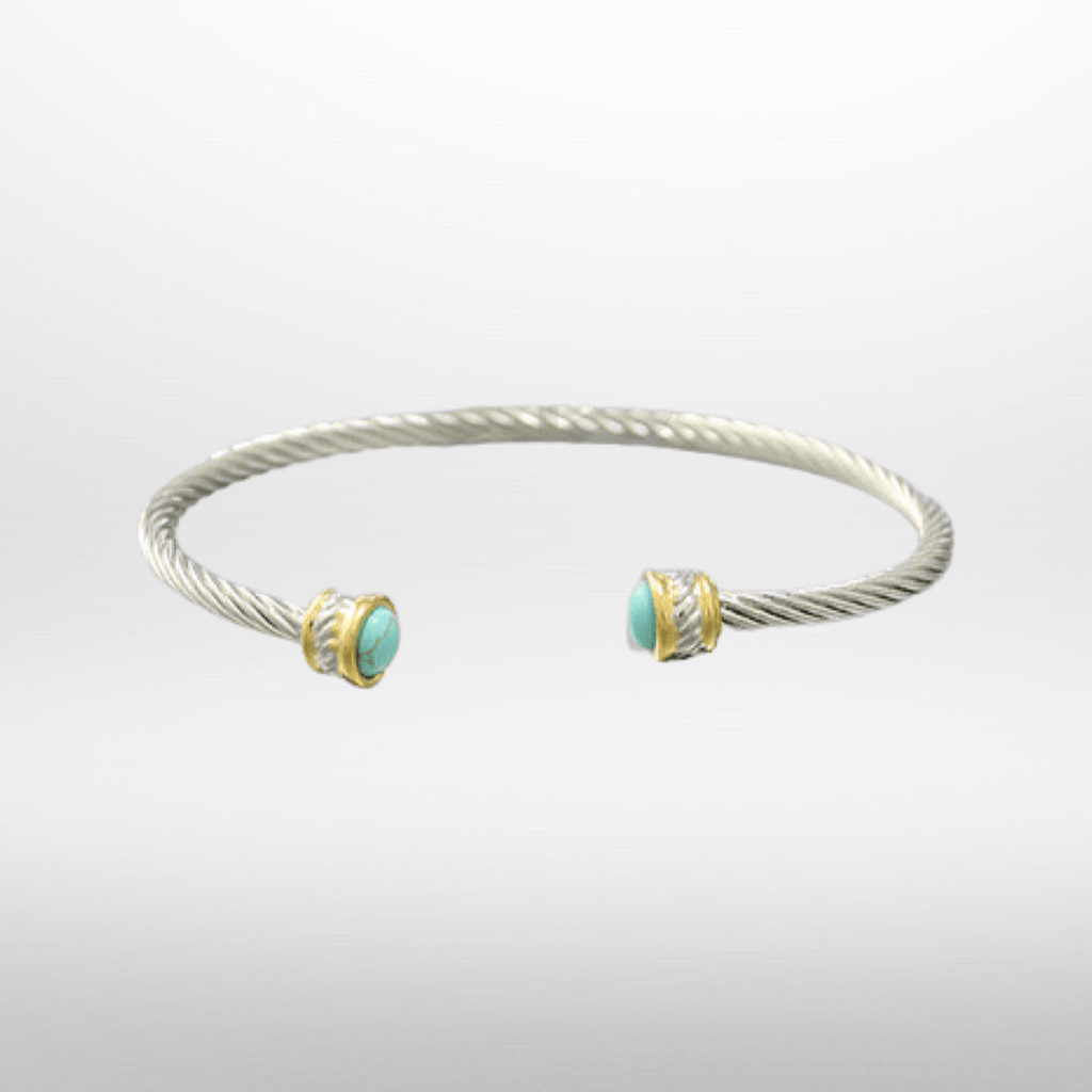 Silver Cable Braclet - Rebel Rain