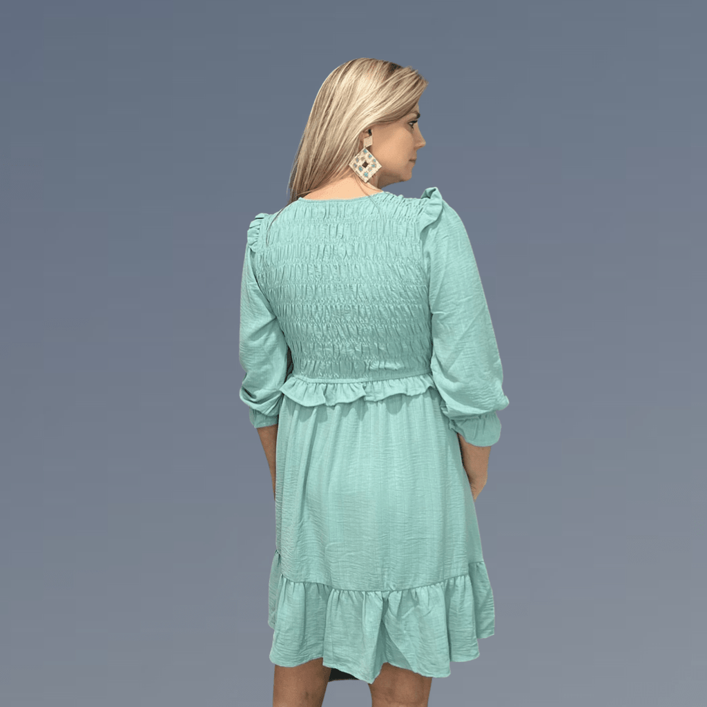 The Lauren Plunge Dress - Rebel Rain